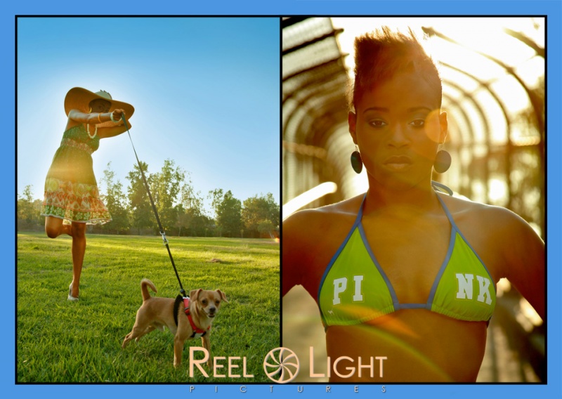 Male and Female model photo shoot of Reel Light Pictures and Mika Sherree in Los Angeles, CA