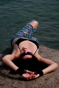 Female model photo shoot of Rose Cora Perry by fbimagery in Port Stanley, Ont