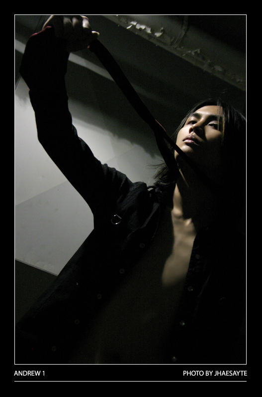 Male model photo shoot of Sir Tian in Underground Parking Lot Near Highway 7 & Leslie, makeup by Vanessa Dawn- 