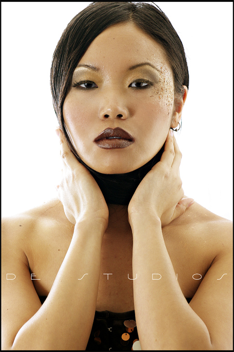 Female model photo shoot of K Di by Digital Dragon in Las Vegas, NV, makeup by BeautyByIsis