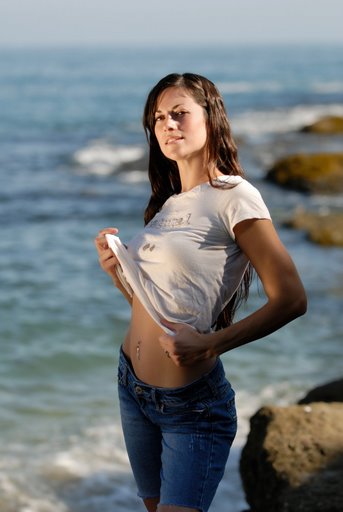 Female model photo shoot of Ashley Michole in Laguna Beach