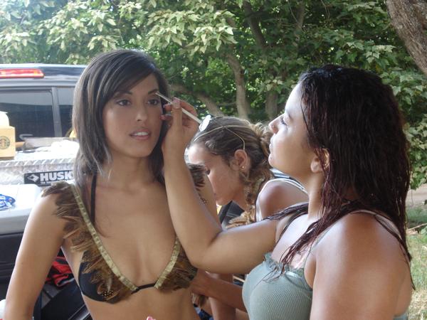 Female model photo shoot of Gia Lane in Kualoa Ranch, Hawaii