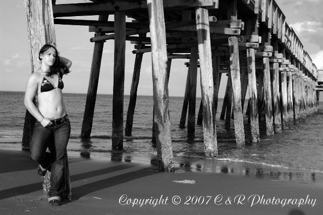 Female model photo shoot of C and R Photography in Virginia Beach