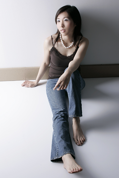 Female model photo shoot of Kylie Y by Jeff Hui in Toronto, ON