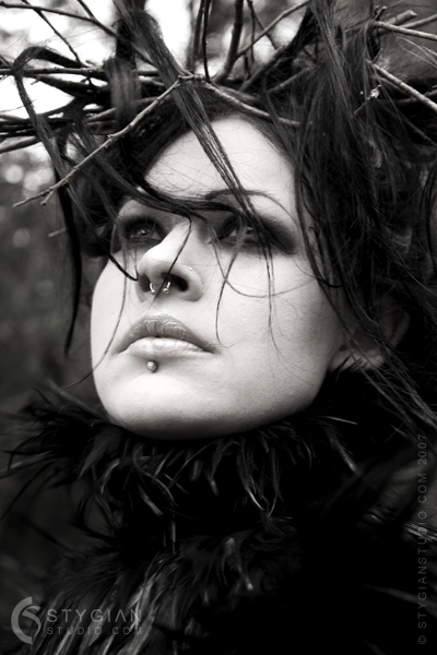 Female model photo shoot of Blackvetivert by STYGIAN Studio