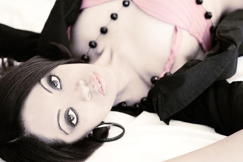 Female model photo shoot of Samiya by gregory paul
