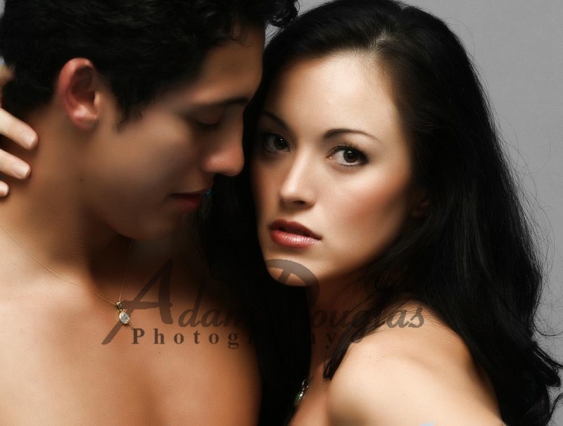 Male and Female model photo shoot of Adam Douglas and Jade Hitomi