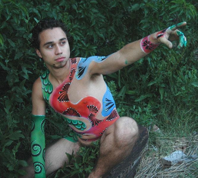 Male model photo shoot of Ricardo Sanchez by nycbodyart