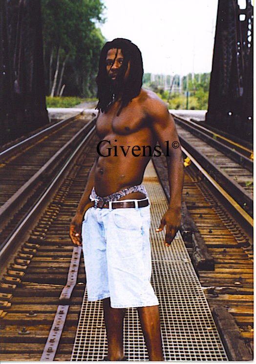 Male model photo shoot of Curtis Givens-Givens1  in Scottsville Road tracks