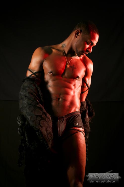 Male model photo shoot of Black Panther 86