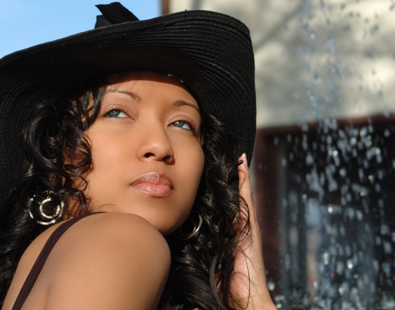 Female model photo shoot of LATRESA STATON by RWins Photo in Downtown Fayetteville, NC