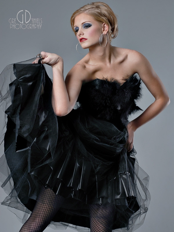 Female model photo shoot of Monica Seaton by Greg Daniels in Dallas, wardrobe styled by mattamorphis, makeup by Josi Lauritzen