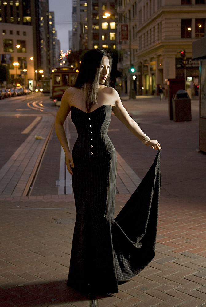 Female model photo shoot of Kim P in San Francisco