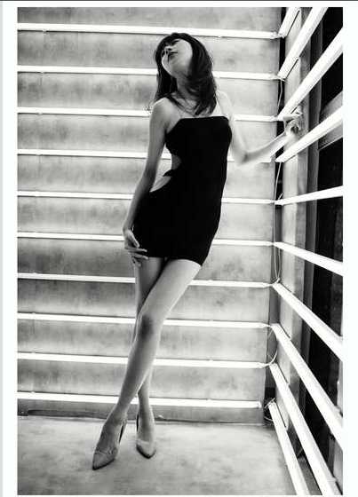 Female model photo shoot of Krystal Ellis in Korea