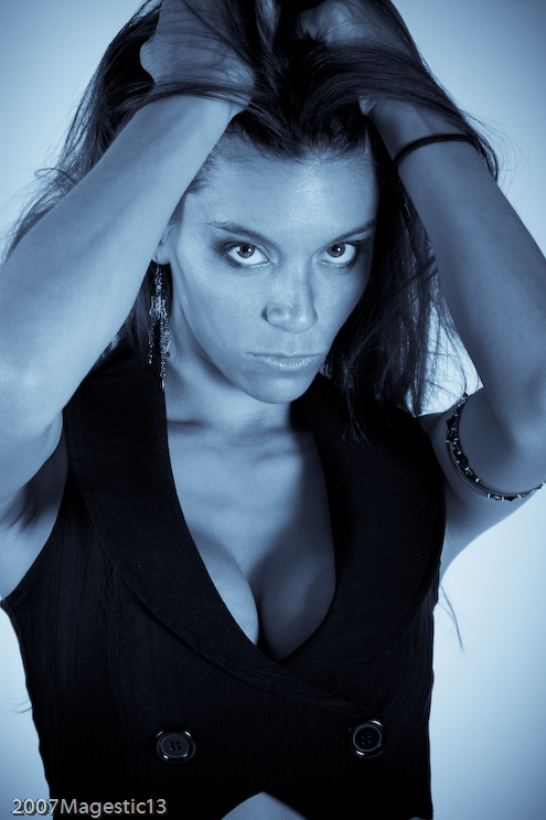 Female model photo shoot of Melissa Cordell by Janez Addiction