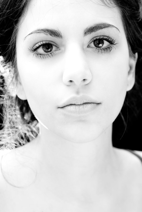 Female model photo shoot of aurorafutura by Sara Lando