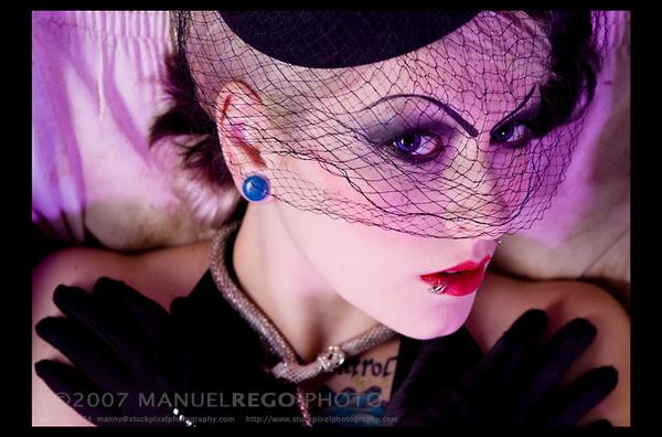 Female model photo shoot of Fetish Dolly by Manuel Rego in ScaryAcresRi.com