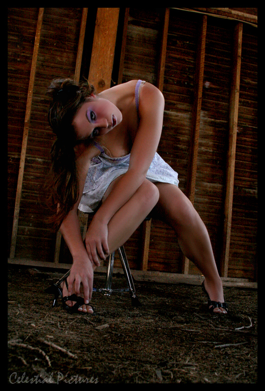 Female model photo shoot of Shani Dawn by Mannon Pictures in Old Barn, Fort Collins, CO, makeup by Amber Viktoria Make-Up