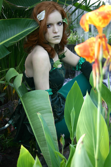 Female model photo shoot of Christine Marie Starr by hallopino in The Greenhouse