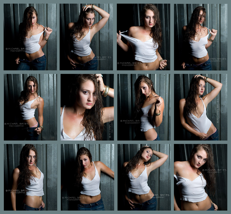 Female model photo shoot of Jonyrose by Michael Bates, makeup by Makeup By Sabrina