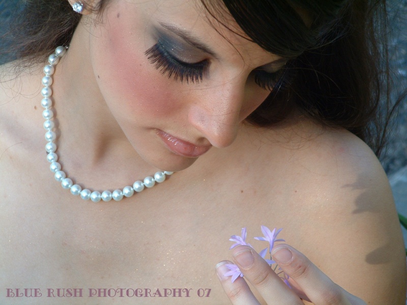 Female model photo shoot of Butterflyght, makeup by Shanilton