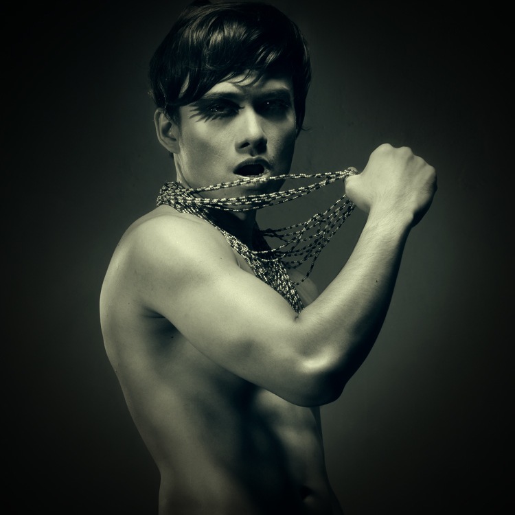 Male model photo shoot of erlandho by Jeff Oneal in TM studio
