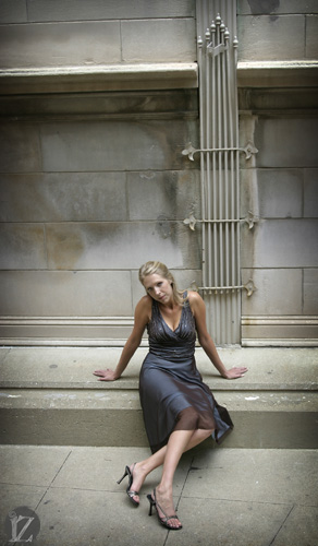 Female model photo shoot of Jennifer L Olson by IZ Imaging in downtown Milwaukee
