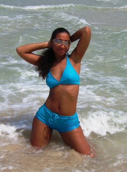 Female model photo shoot of HollyM in Miami Beach
