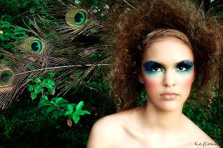 Female model photo shoot of KK of Works of Art by Keflon_61 in Atlanta, makeup by Luv Nicole