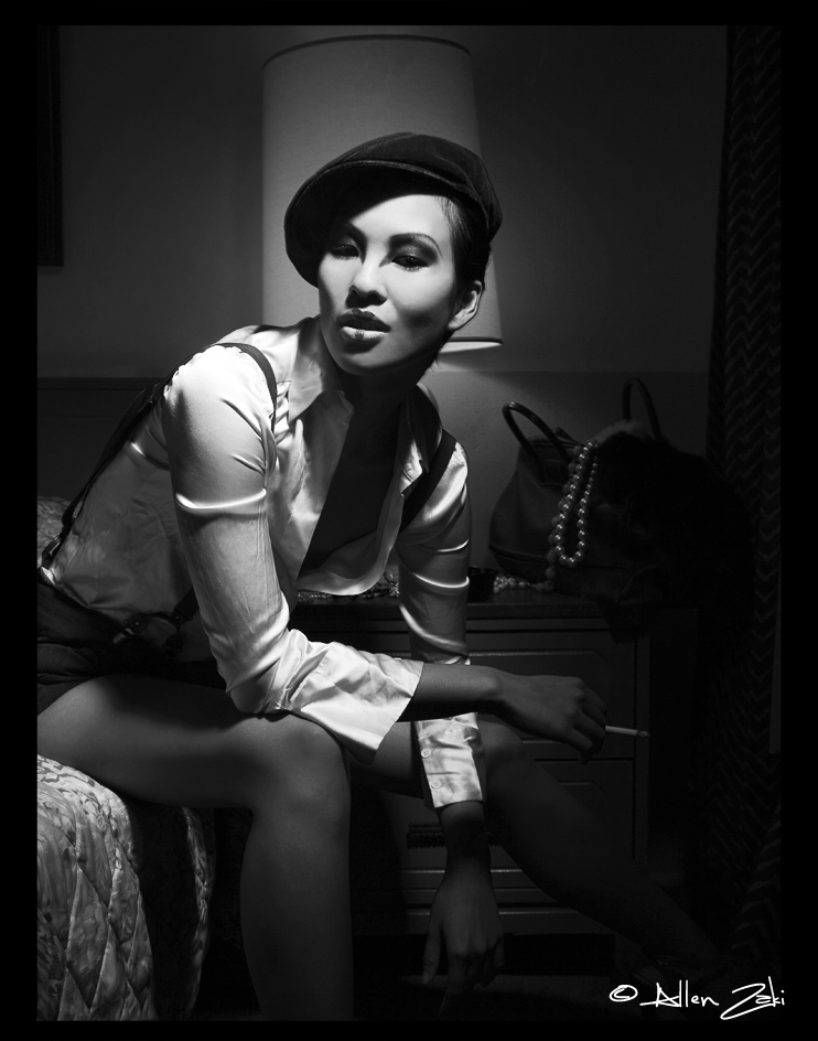 Female model photo shoot of Daniela Richardson by ZAKI Photographer in Hollywood, wardrobe styled by Pegah Sasani