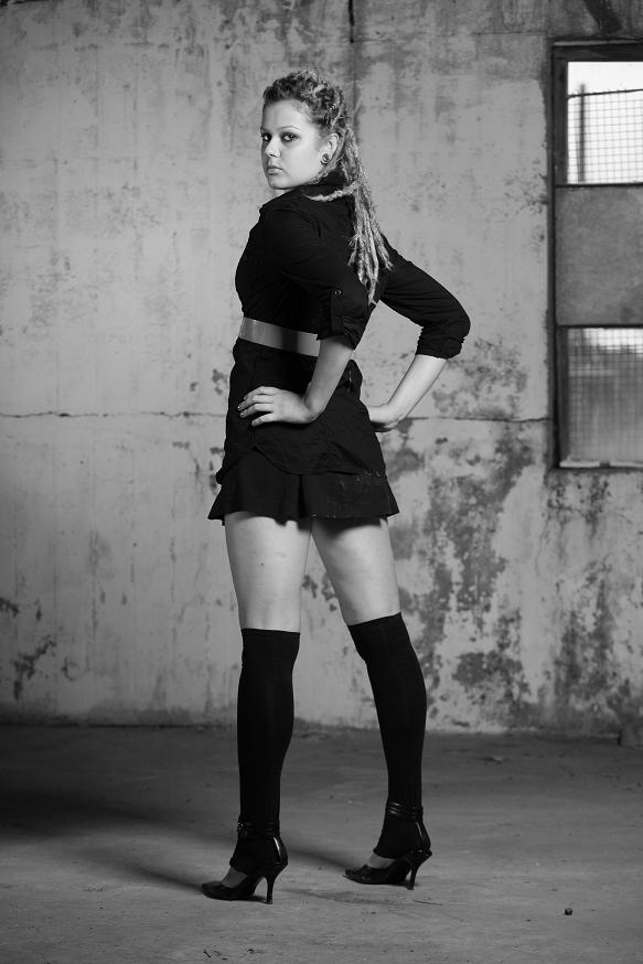 Female model photo shoot of Celeste Sorensen by Dave Ajax and Bernard Clark in Kingston, ON