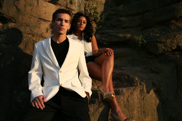 Male and Female model photo shoot of Jonny-T and Exotic Beauti