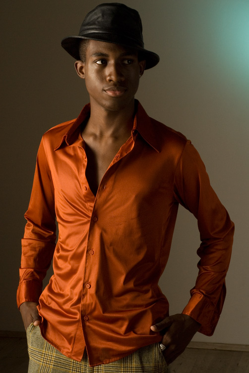Male model photo shoot of Joshua JaiBz by Lou Benjamin, wardrobe styled by the j jones studio, makeup by Akiko Makeup