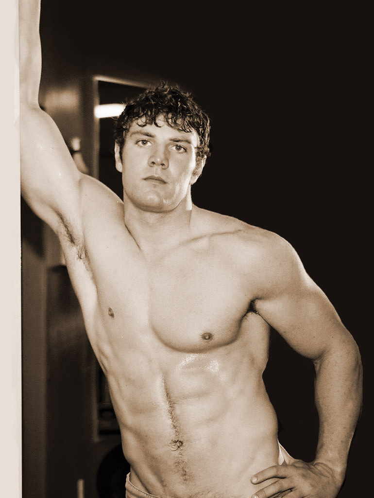 Male model photo shoot of Edward Waite in Golds Gym St. George Utah