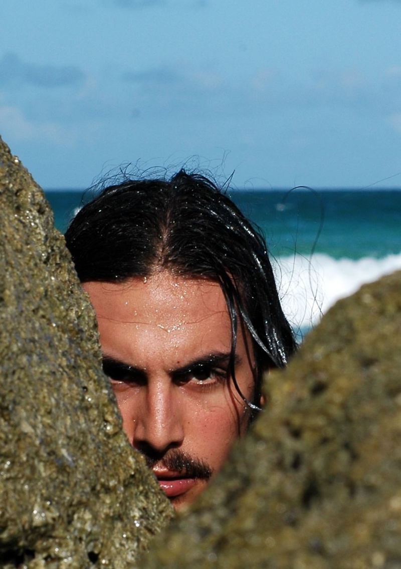 Male model photo shoot of Brandon DeAnda in Miami Beach, FL