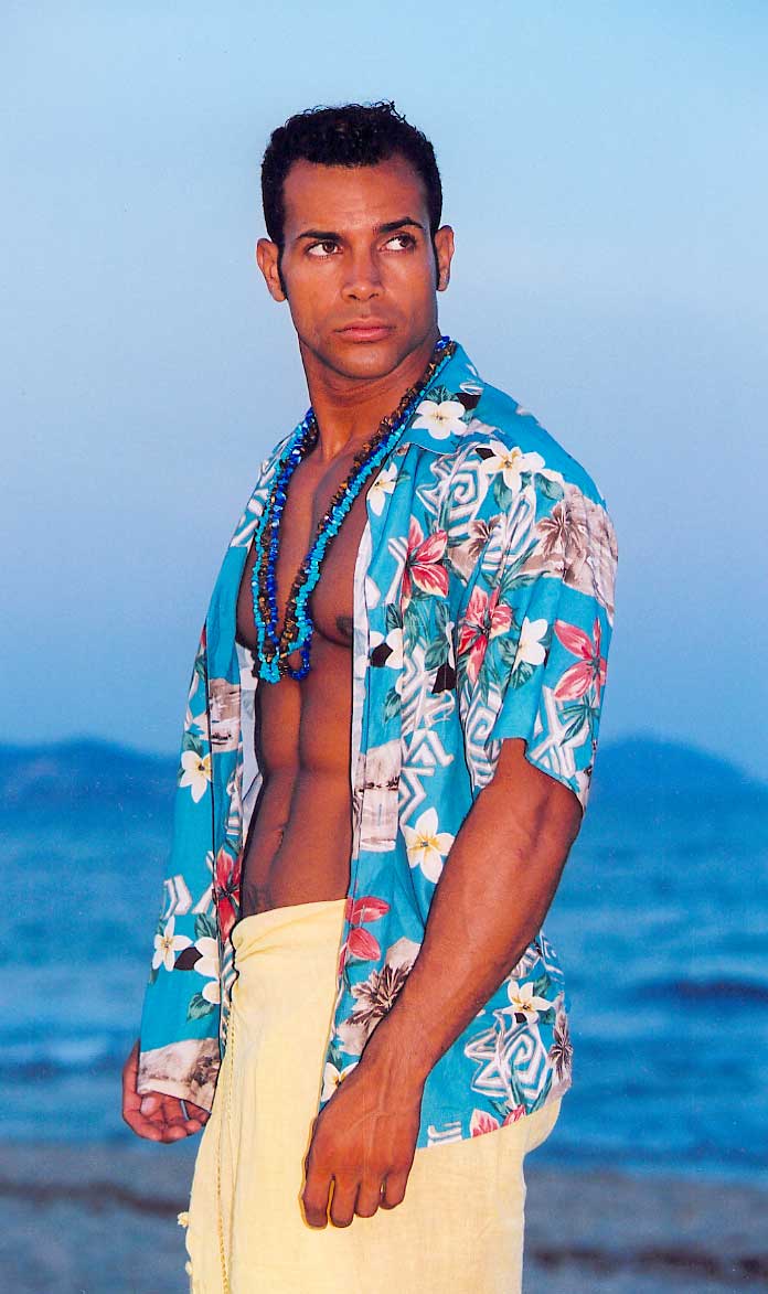 Male model photo shoot of jean martins in ibiza 2001