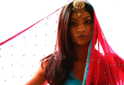Female model photo shoot of KM Beautification and Bhumika by  Carla Pivonski in NYC