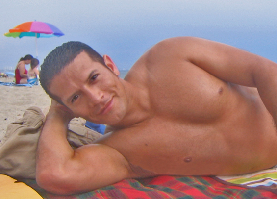 Male model photo shoot of Angel Inc in Beach
