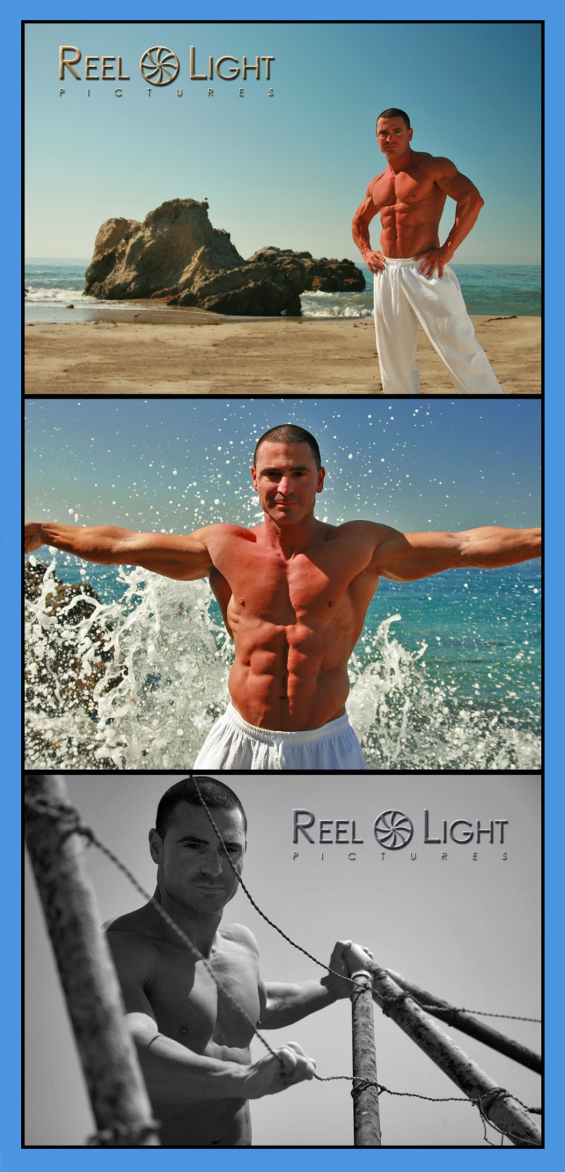 Male model photo shoot of Reel Light Pictures in Leo Carrillo Beach, CA
