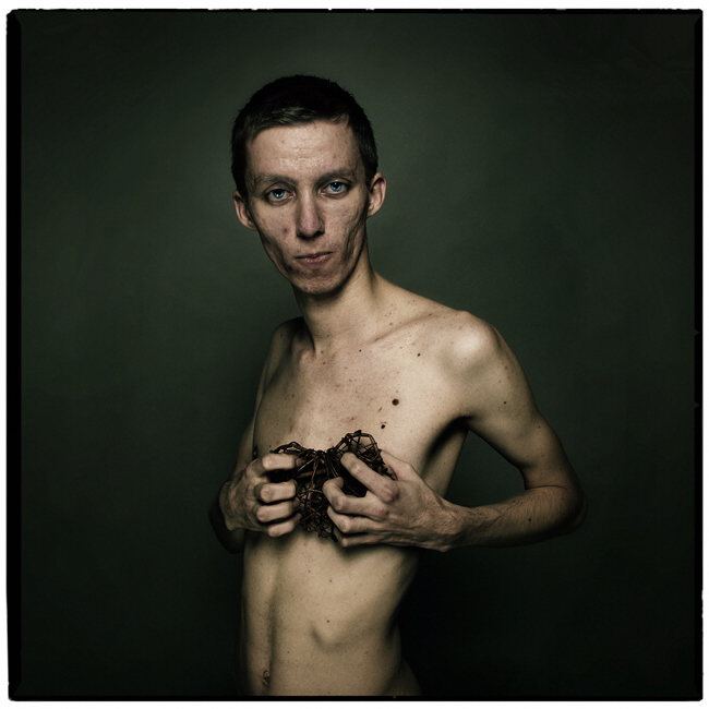 Male model photo shoot of heart breaker