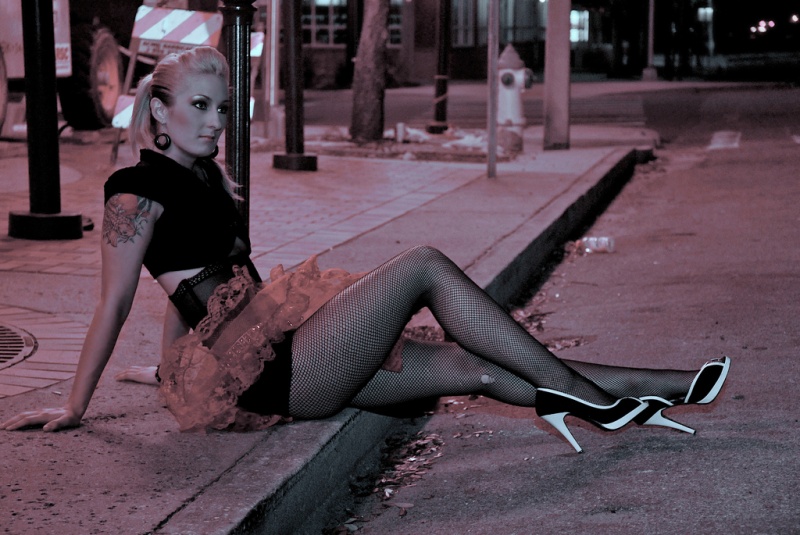 Female model photo shoot of Lisa London by whatsthetimecode in st. pete