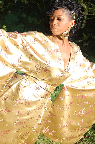 Female model photo shoot of mslondon_parks by The ATL Photo Team in THE SECRET GARDEN, hair styled by Lee the artist, makeup by i4anEyeRtistry , clothing designed by  Reign Couture