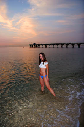 Female model photo shoot of Kelly A DeLisa by UNCOMMON Stock in Pompano Beach