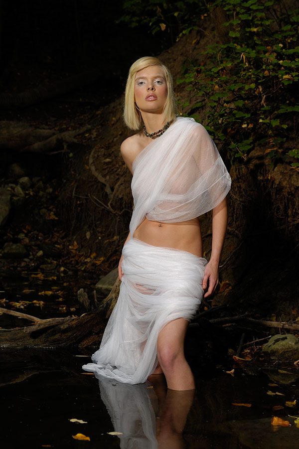 Female model photo shoot of Stephanie Kaptein by Chiaro  Photography, makeup by Valeria Nova