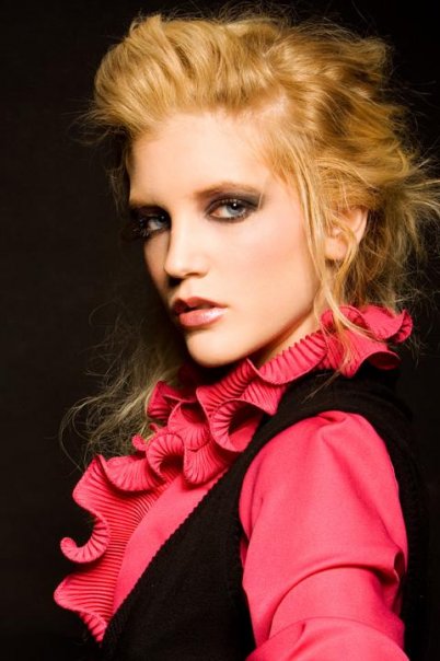 Female model photo shoot of Katie Flippin Dallas by julianne brasher, makeup by Alchemy Mineral Blends