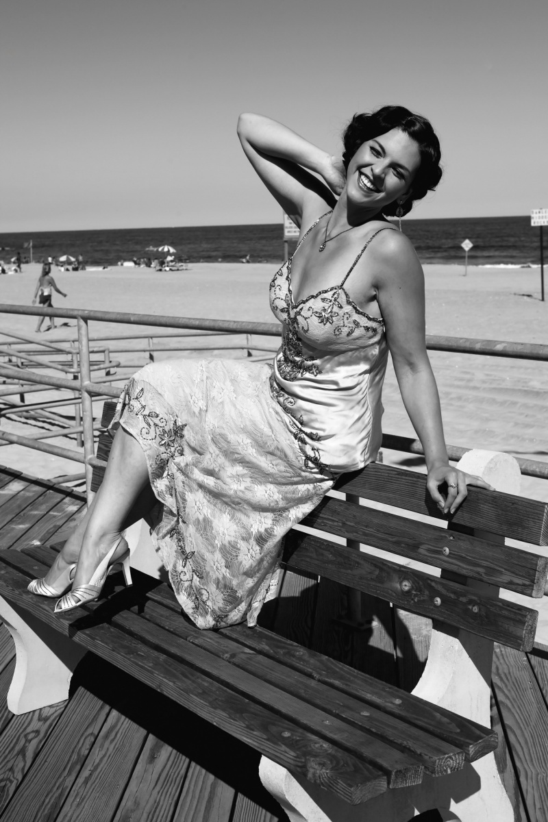 Female model photo shoot of Marisa Rojo in Asbury Park, NJ