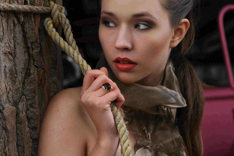 Female model photo shoot of alison rak in montreal