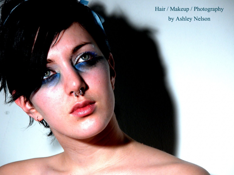 Female model photo shoot of Ashley Art in Montreal, Qc.
