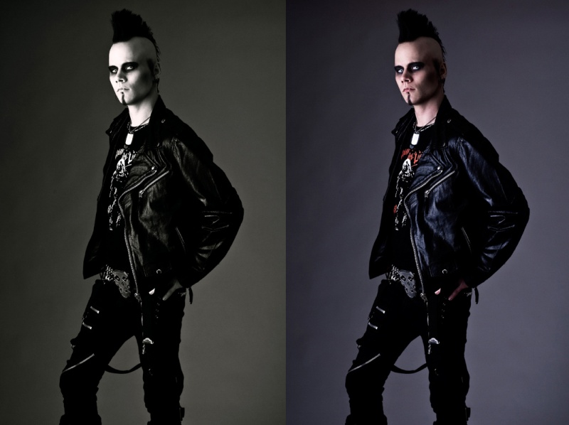 Male model photo shoot of DaZ-13 in Studio, makeup by LindaBernehed