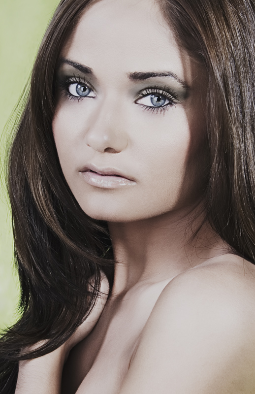 Female model photo shoot of noonelikeme, makeup by Gina J 01